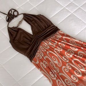 Arden B Stretchy Halter Dress